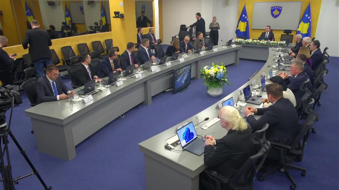Svečana sednica Vlade Republike Kosova