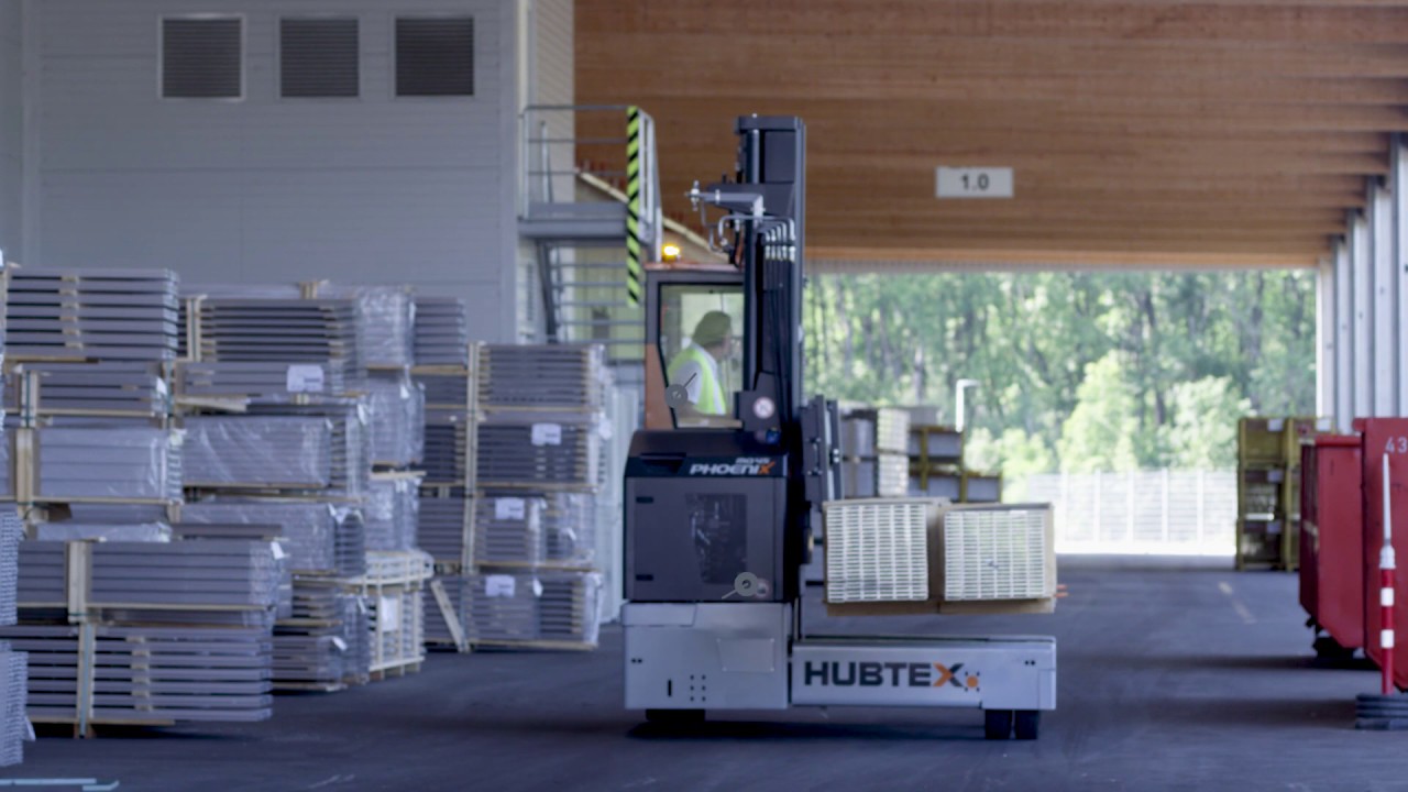 HUBTEX Chariot latéral électrique multidirectionnel Phoenix