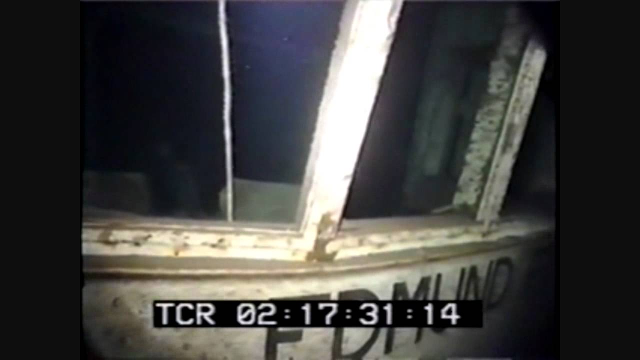 Edmund Fitzgerald on the bottom of Lake Superior