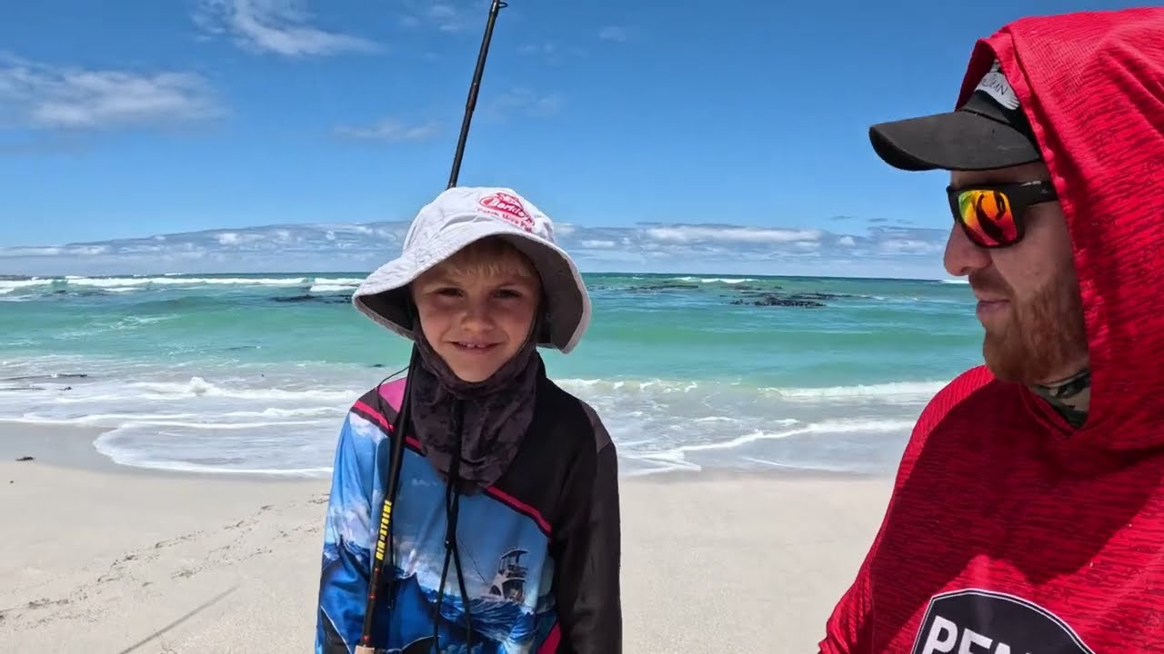 THIS BOY LOVES FISHING!