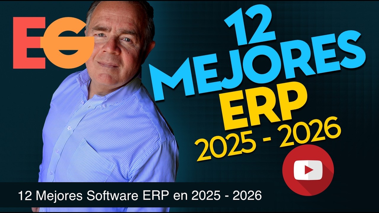 Los 12 MEJORES Software ERP en 2025 - 2026 para PYMES