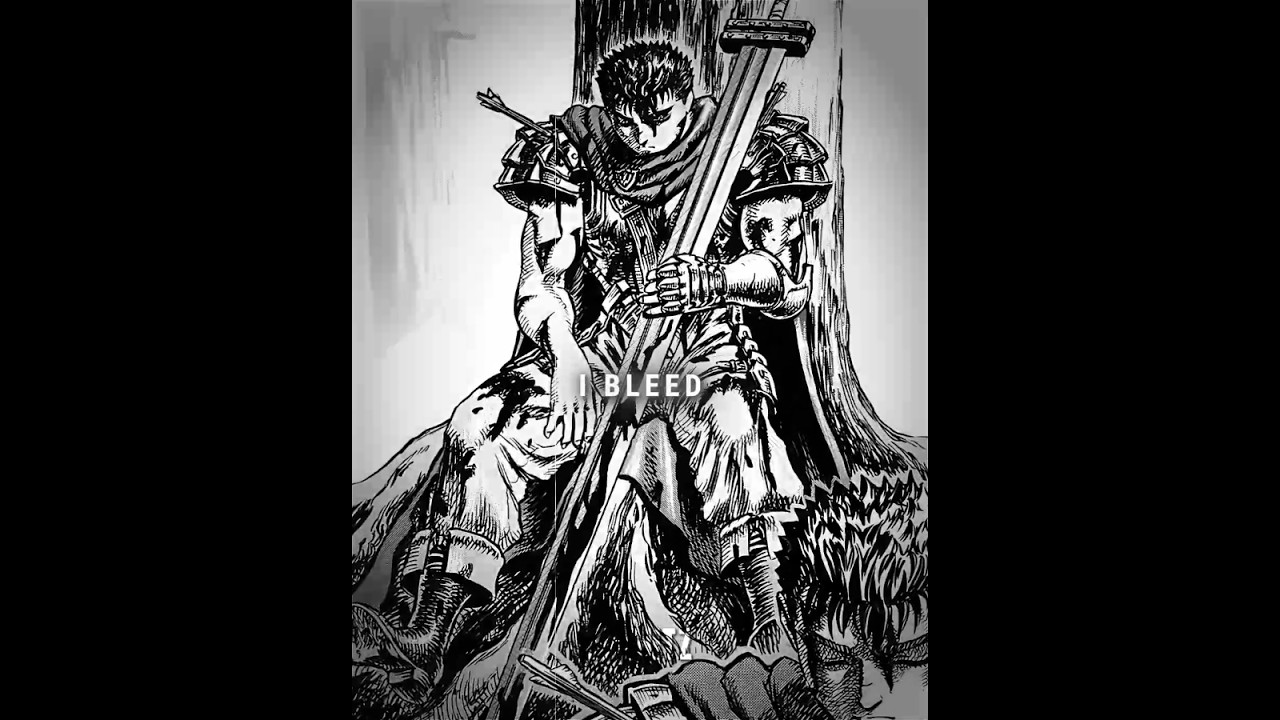 Berserk - Guts Edit | Song - Spit in my face #berserk #gutsedit #mangaedit