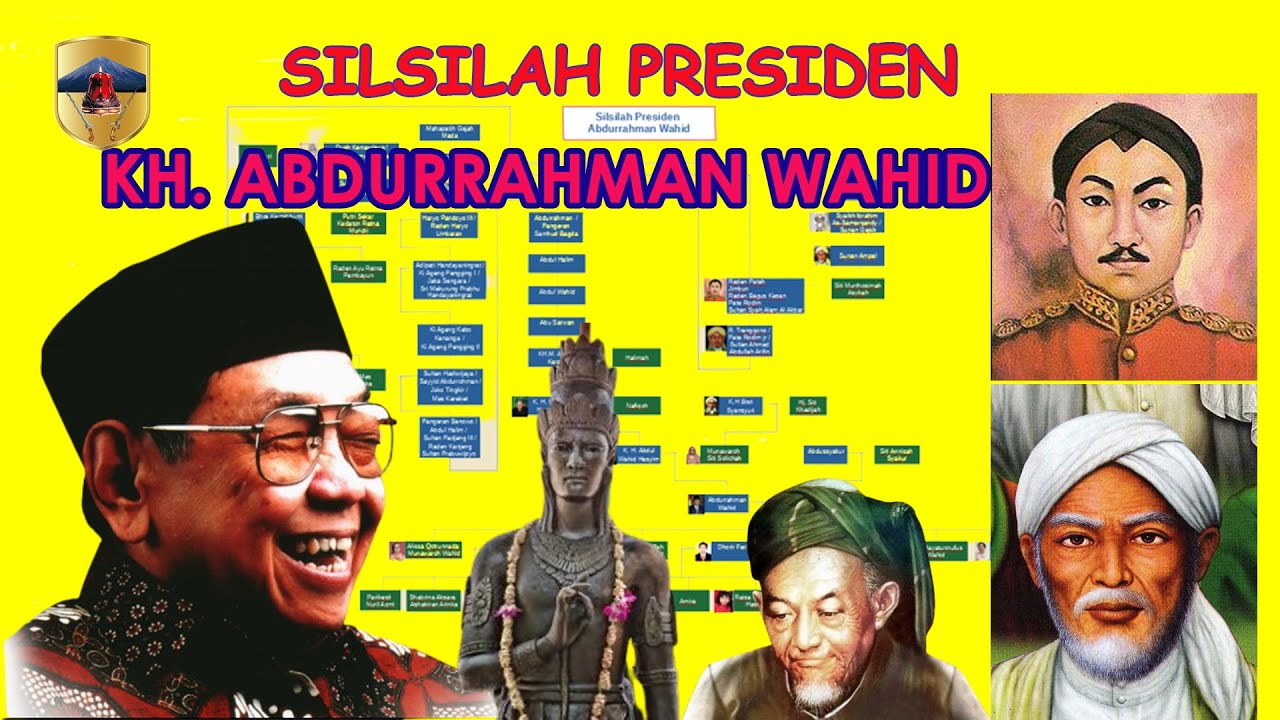 Silsilah Presiden KH. Abdurrahman Wahid