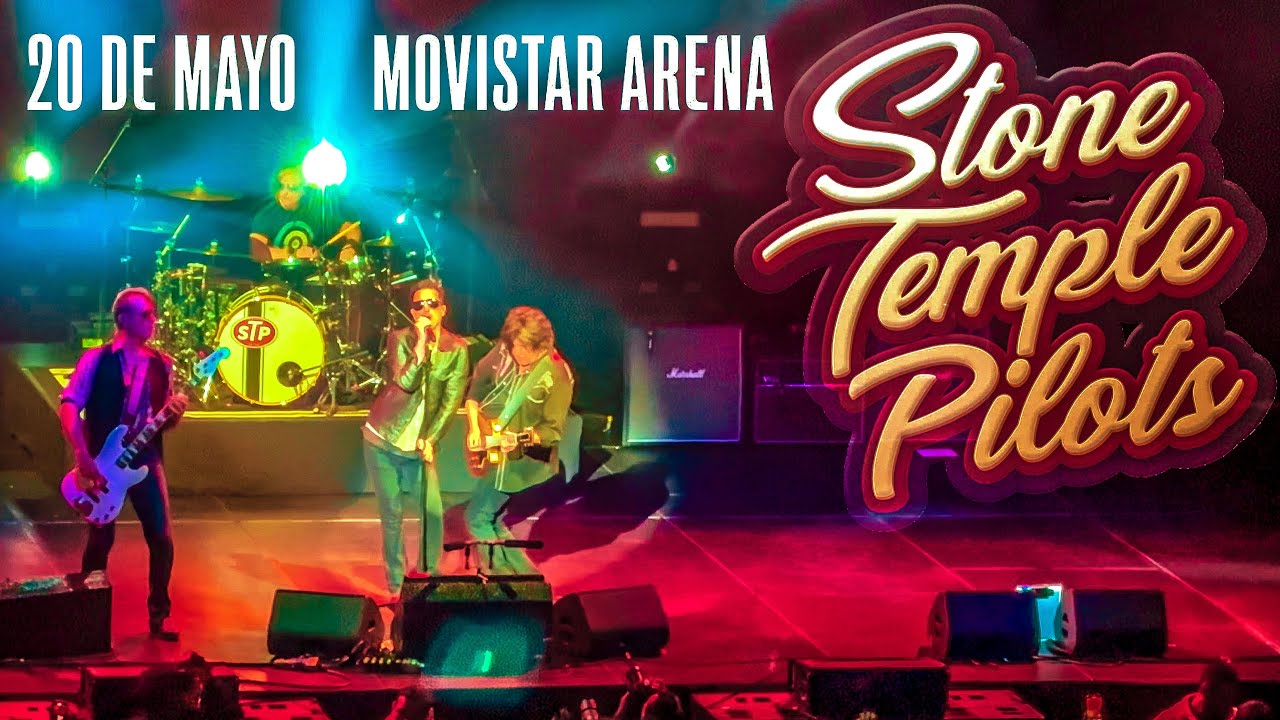 STONE TEMPLE PILOTS en VIVO en CHILE | MOVISTAR ARENA 20-05-2025