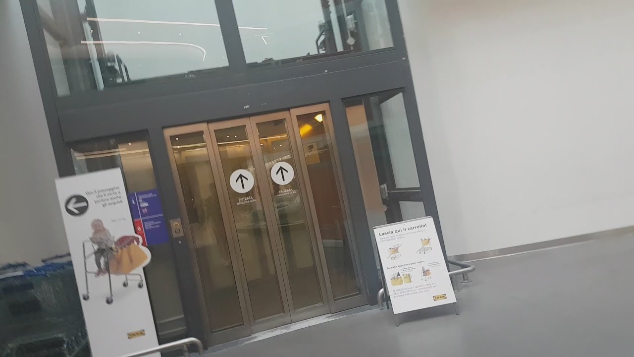2 Big 2004 Tecnolifts Inground Hydraulic Elevators@Ikea Roncadelle D.Store, Roncadelle, Italy