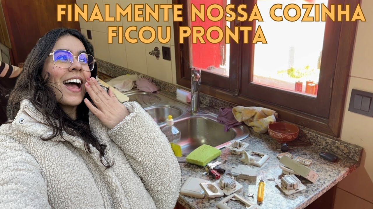 REFORMA e COMPRAS para nossa cozinha - CASA DE 200 ANOS