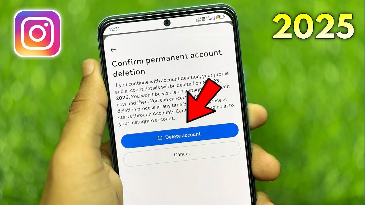 Instagram Account Delete kaise karen | How to delete Instagram Account permanently | 