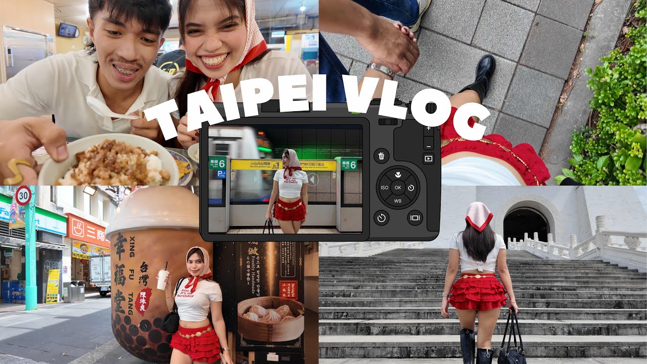 TAIWAN 🇹🇼 | stroll in Ximending, hiking, food trip in Raoje Night Market