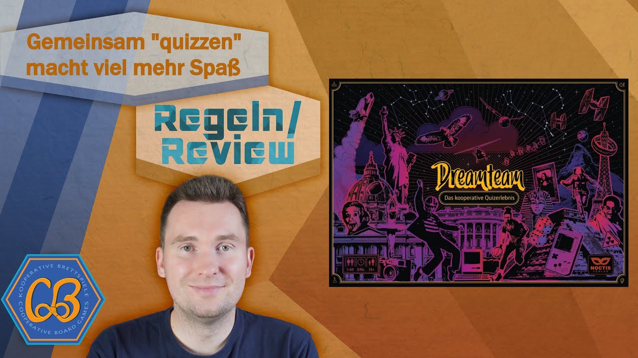 Dreamteam - Ein kooperatives Quizspiel im Test - Regeln und Review in 4K