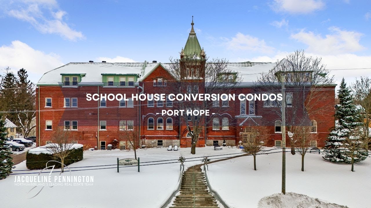 School House Conversion Condos | 72 Pine St N #405, Port Hope | Jacqueline Pennington REMAX Hallmark