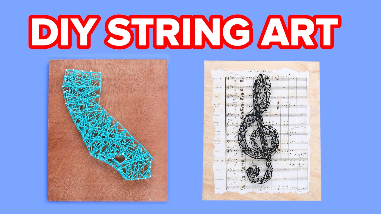 Easy String Wall Art