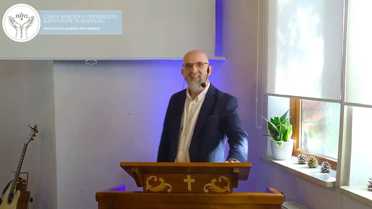 01.03.26 - Ireneusz Roethel - Chrzest na wyznanie wiary - Nabożeństwo Niedzielne 1ZKChB w Poznaniu
