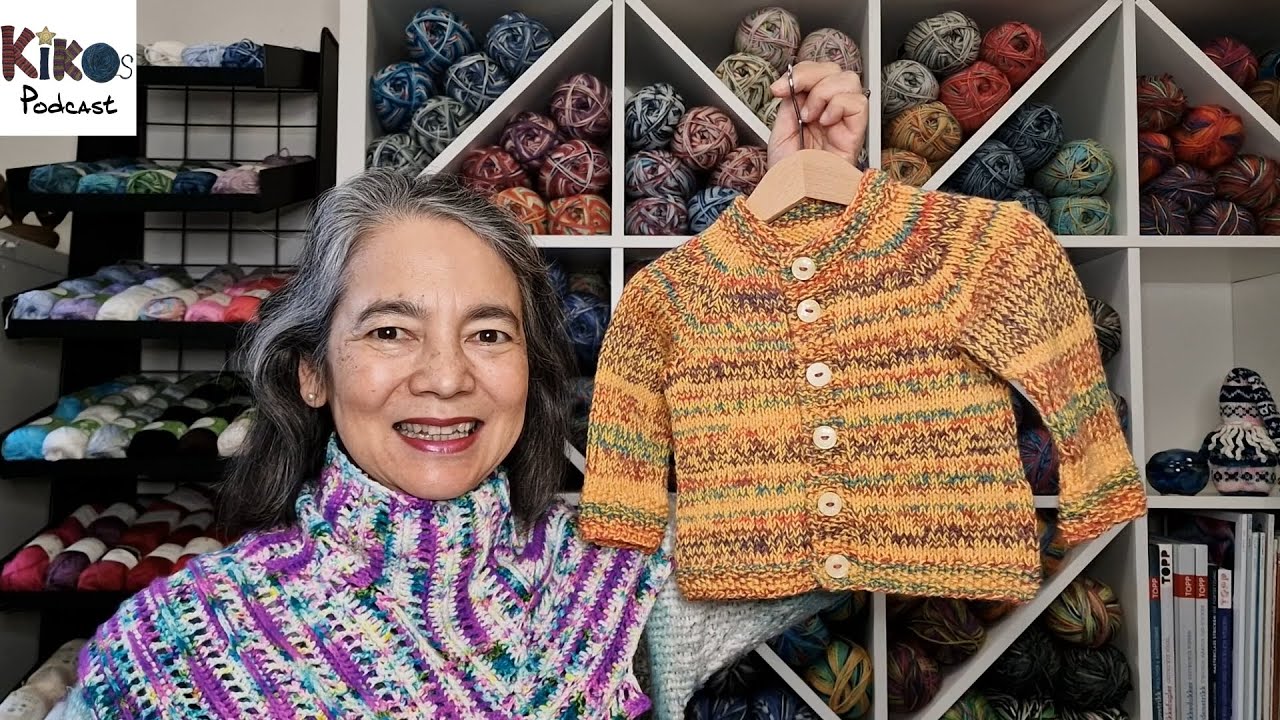 Kikos Podcast (Folge 298) - Bunte Baby Jacke "Melange"