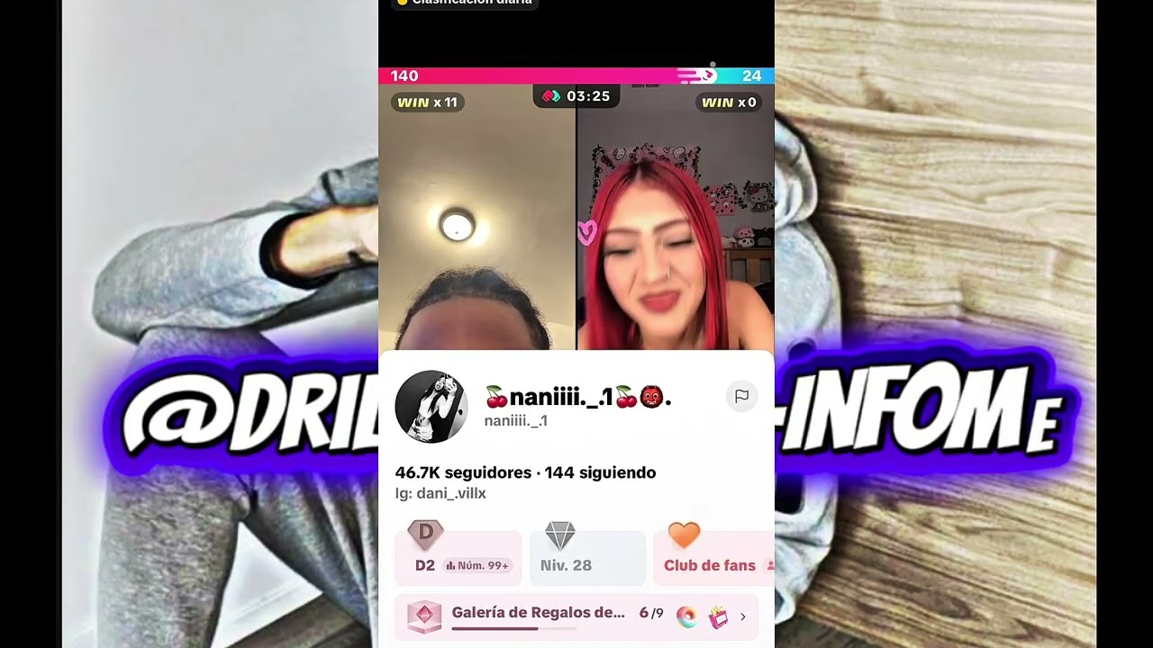 Live completo de @flacoomc con una chica🔥😱