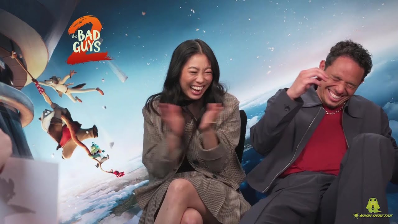 Good Guy or Bad Guy? Awkwafina, Anthony Ramos & Cast Play Hilarious Game | The Bad Guys 2 Interview