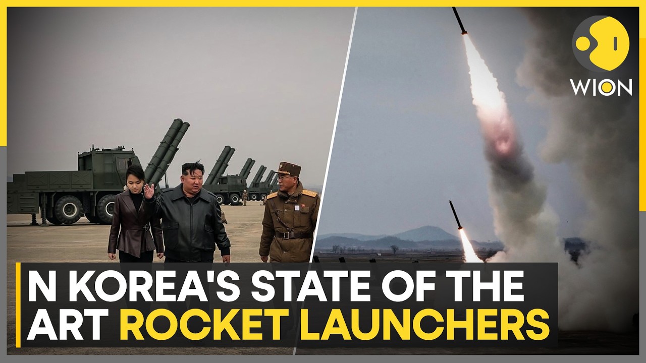 North Korea Conducts Test of Multiple Rocket Launcher System | S Korea: 10 Ballistic Missiles Fired