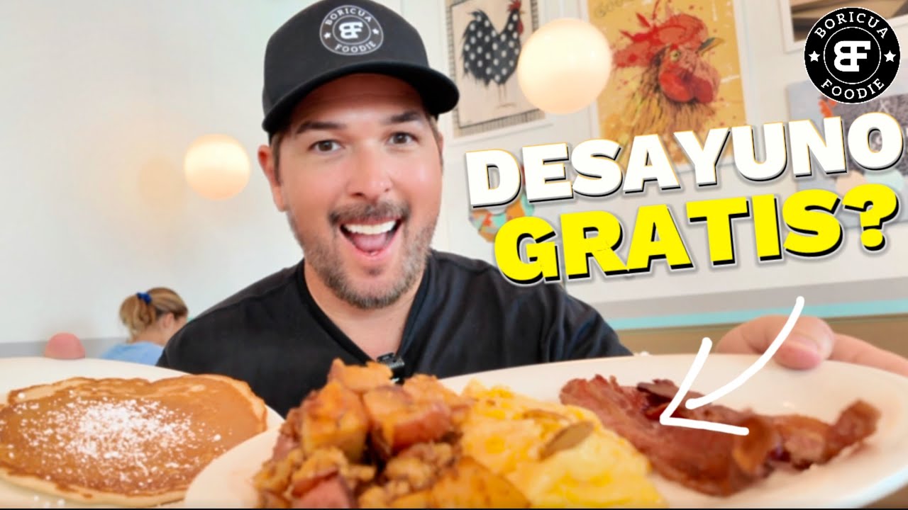 Desayuno bueno, bonito y… GRATIS?🔥 Florida | Puerto Rico