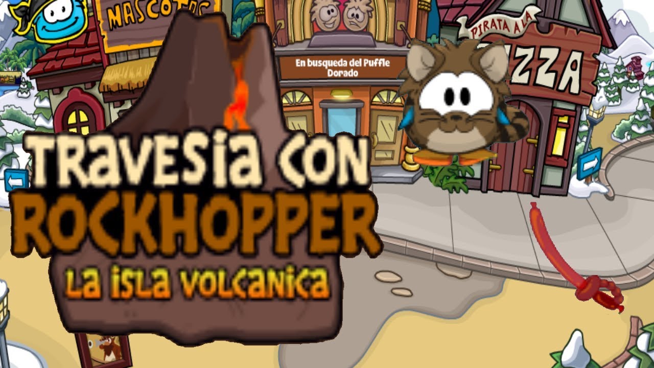SuperCPPS Rockhopper's quest ( How to get event puffle & balloon sword)