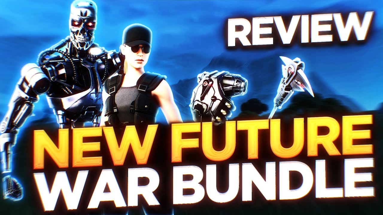 Fortnite TERMINATOR SKIN !! | Fortnite FUTURE WAR BUNDLE Review + Gameplay