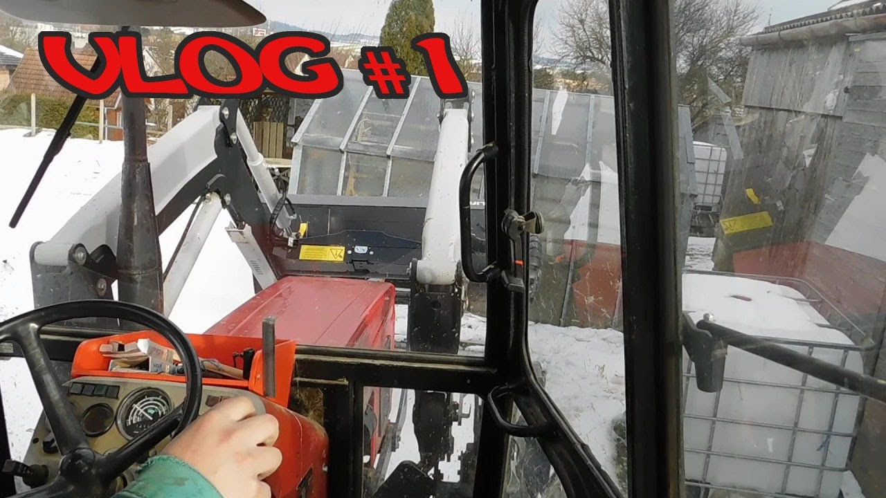 Zetor Vlog  #1 - Zetor 7245 zapřahání lopaty do nakladače