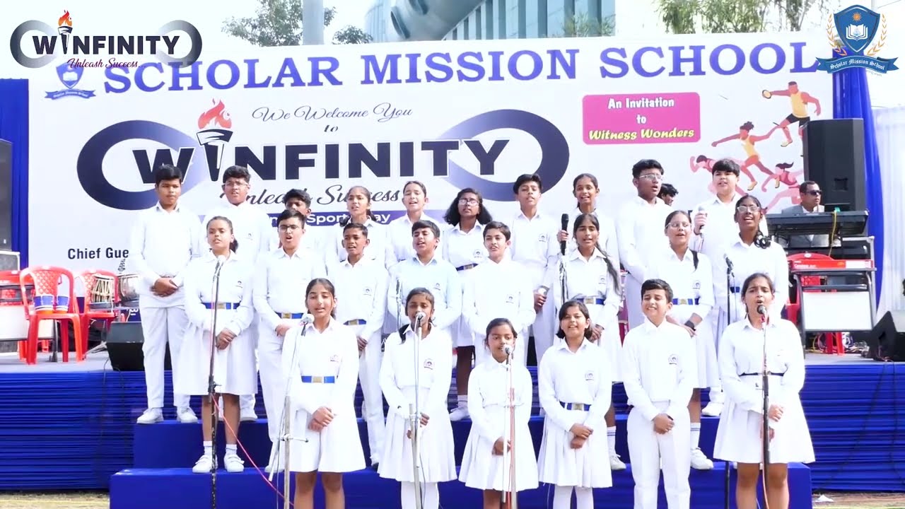 Winfinity (Sports Day) | Choir| Welcome Song
