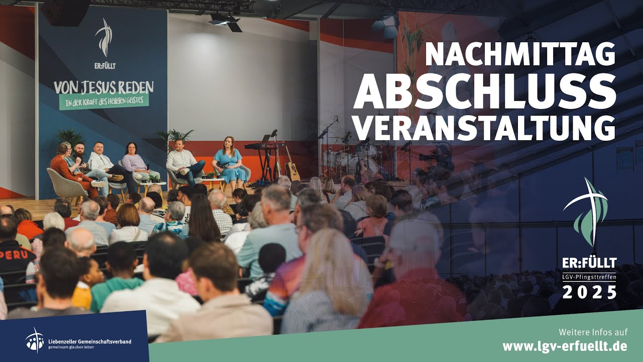 ER:FÜLLT 2025 | Abschlussveranstaltung | Wort auf den Weg mit Chad Holland