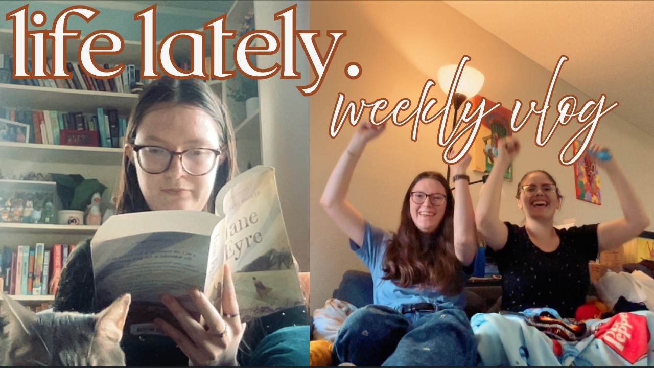 weekly vlog!: lots of reading, seeing a show, bridgerton reactions