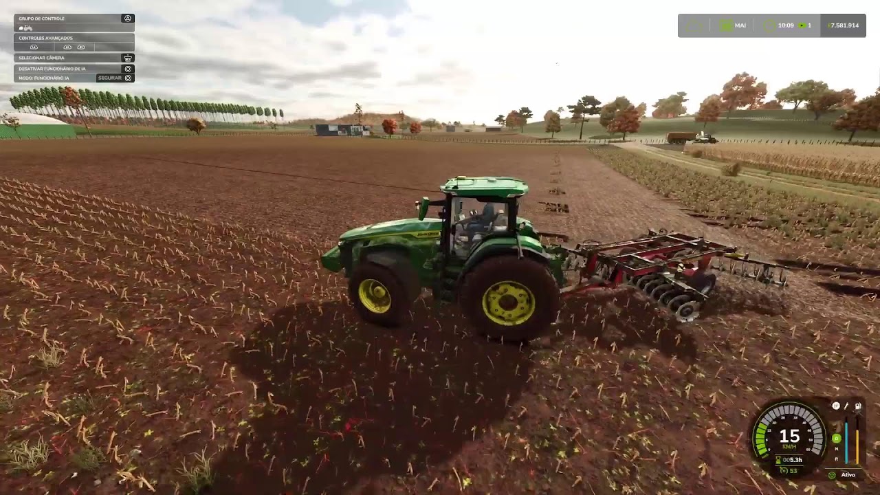 Melhor jogo de maquinas agrícola Farming Simulator 25