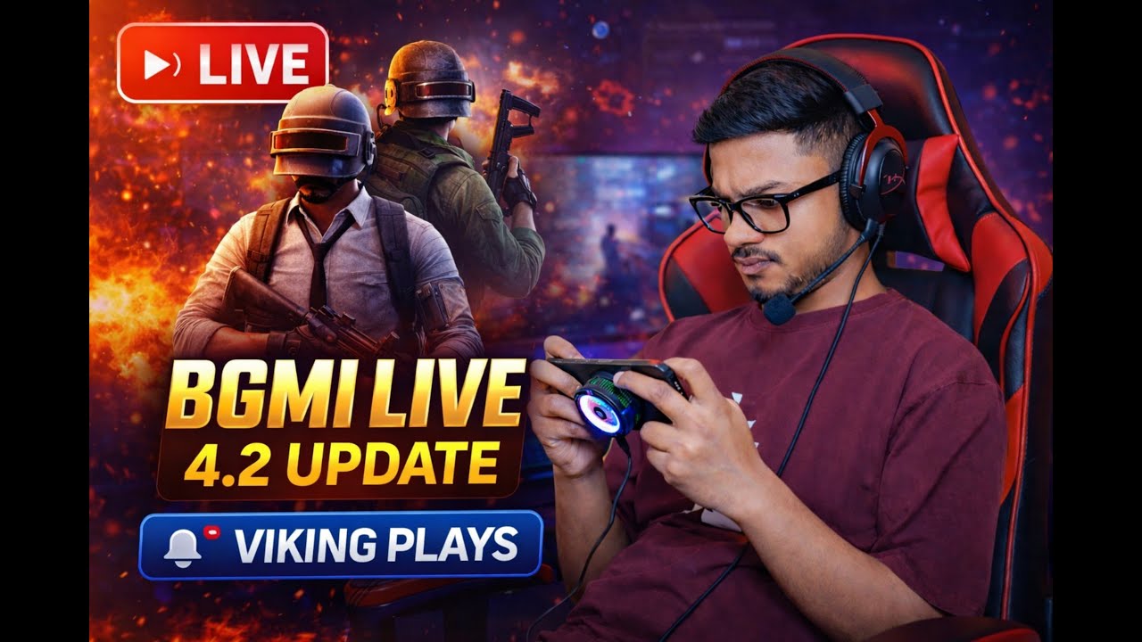 DOMINATION IN 4.2 UPDATE | BGMI LIVE