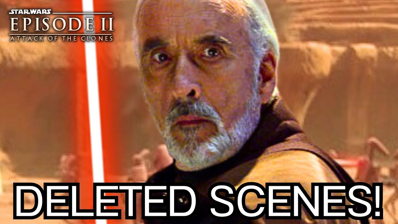 VERY RARE Attack Of The Clones DELETED SCENES You Never Saw!
