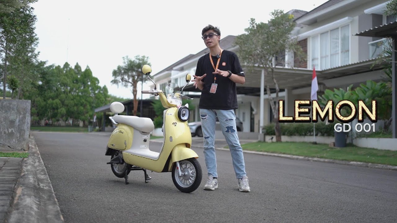 SEPEDA LISTRIK GODA LEMON 001 || REVIEW DETAIL