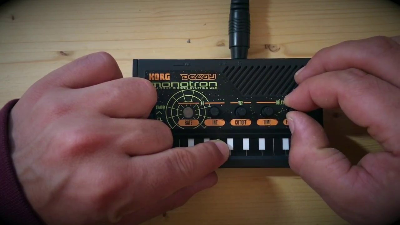 Korg Monotron Delay Démonstration