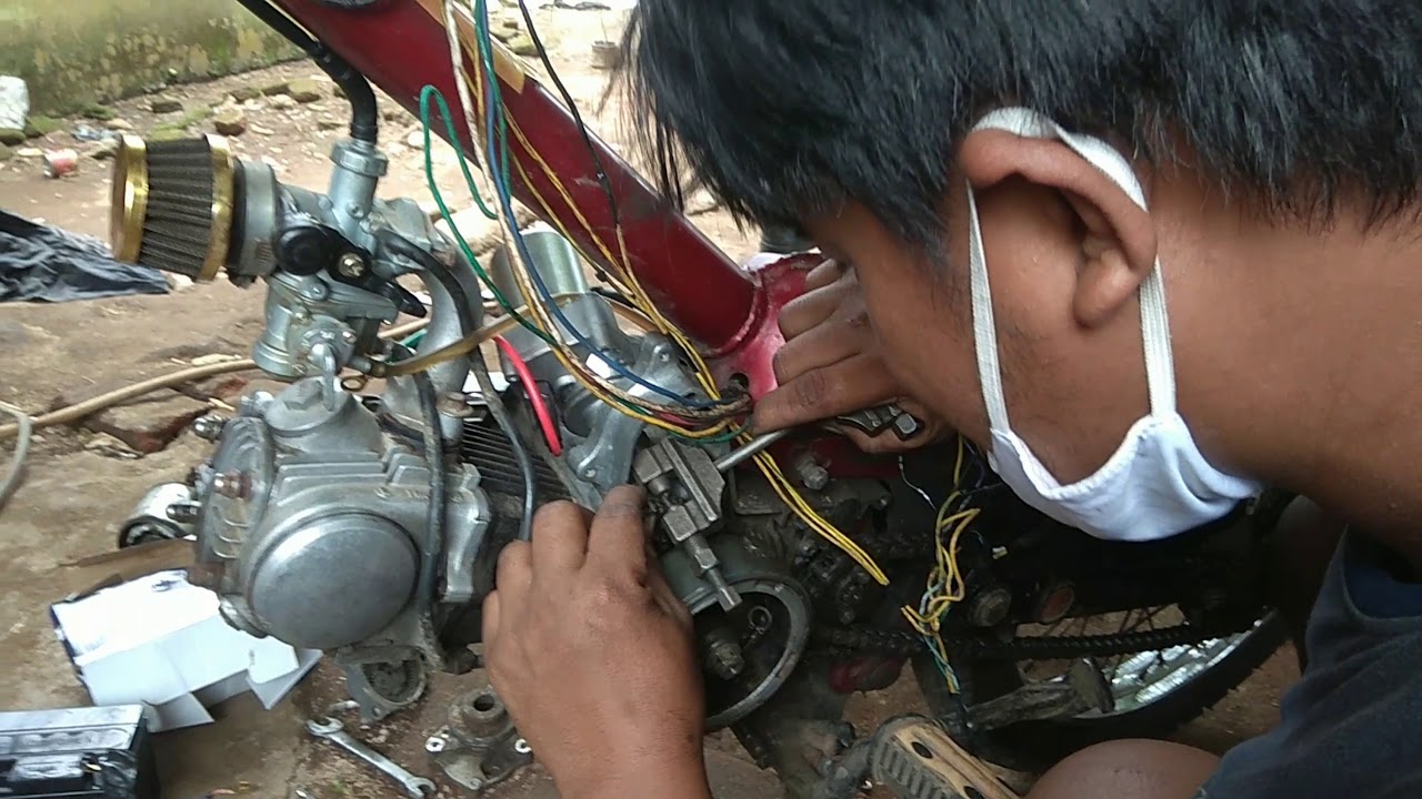 Mengatasi Dinamo Stater Honda C-800 Yang sering Troubel