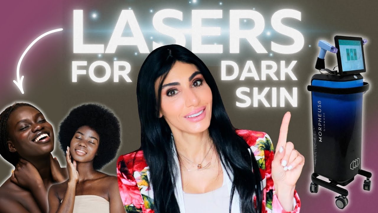 Are LASERS Safe in DARK Skin? | Dermatologist Explains