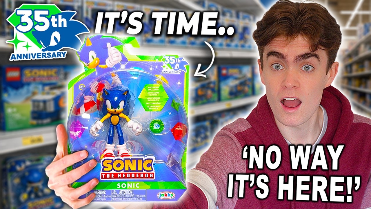 Sonic Merch Hunt! - We Found The FINAL Figure we Needed!