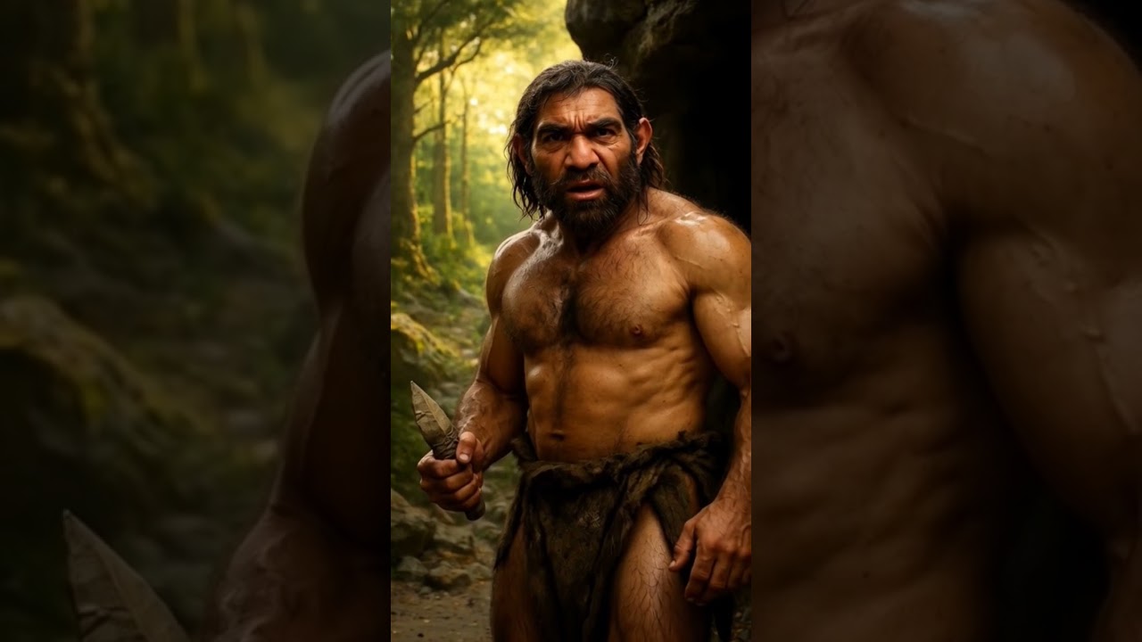 Ice Age survivor: Neanderthal — built strong, thought deep, and buried their dead. 