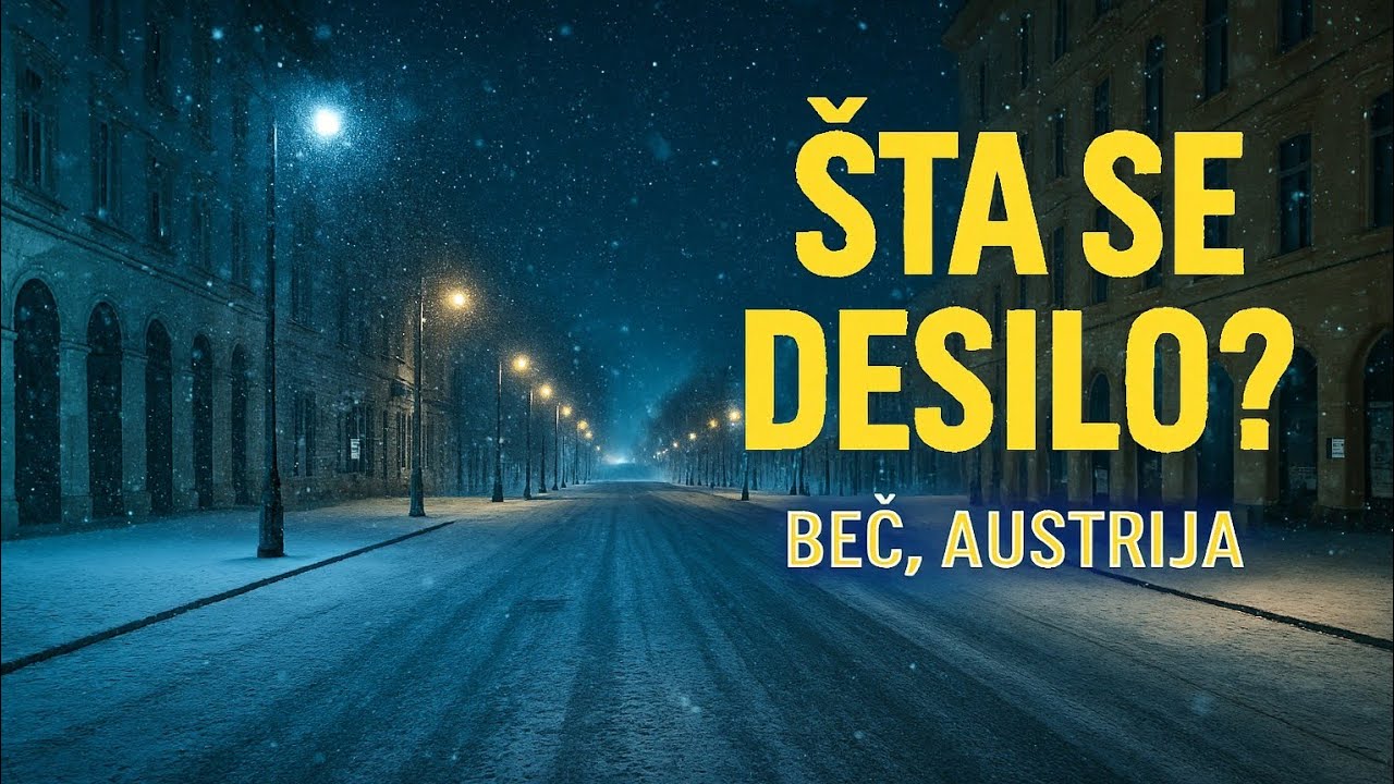 BEČ NOĆU – NIKOG NEMA Ovo Je PRESTRAŠUJUĆE