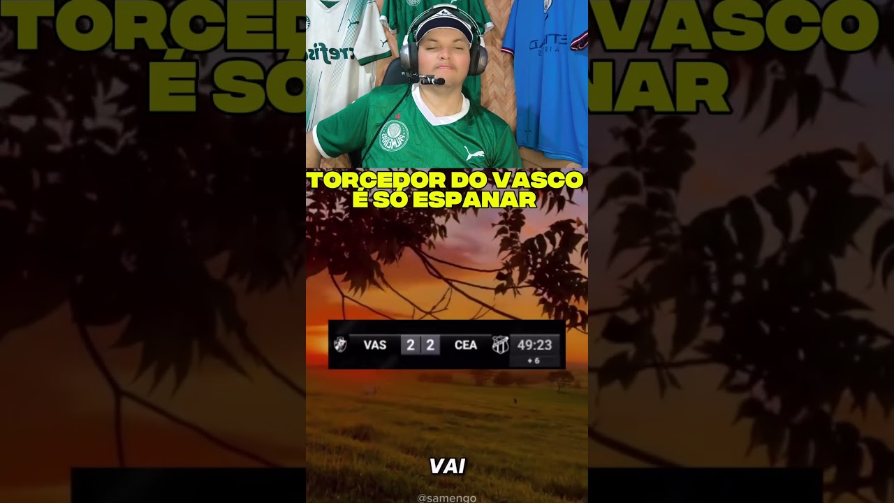 Vasco leva empate era s&oacute; espanar #futebol #viral #futebolbrasileiro #vasco