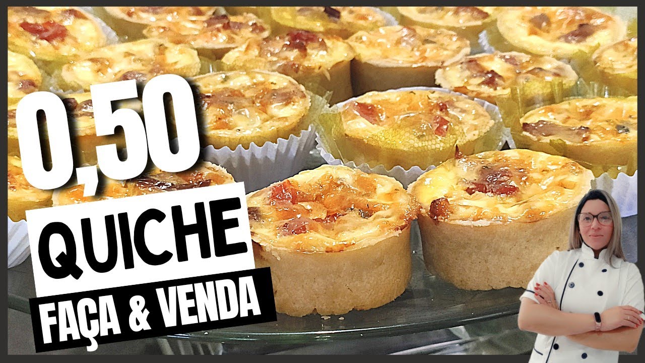 QUICHE o salgado perfeito para as Festas de final de Ano!