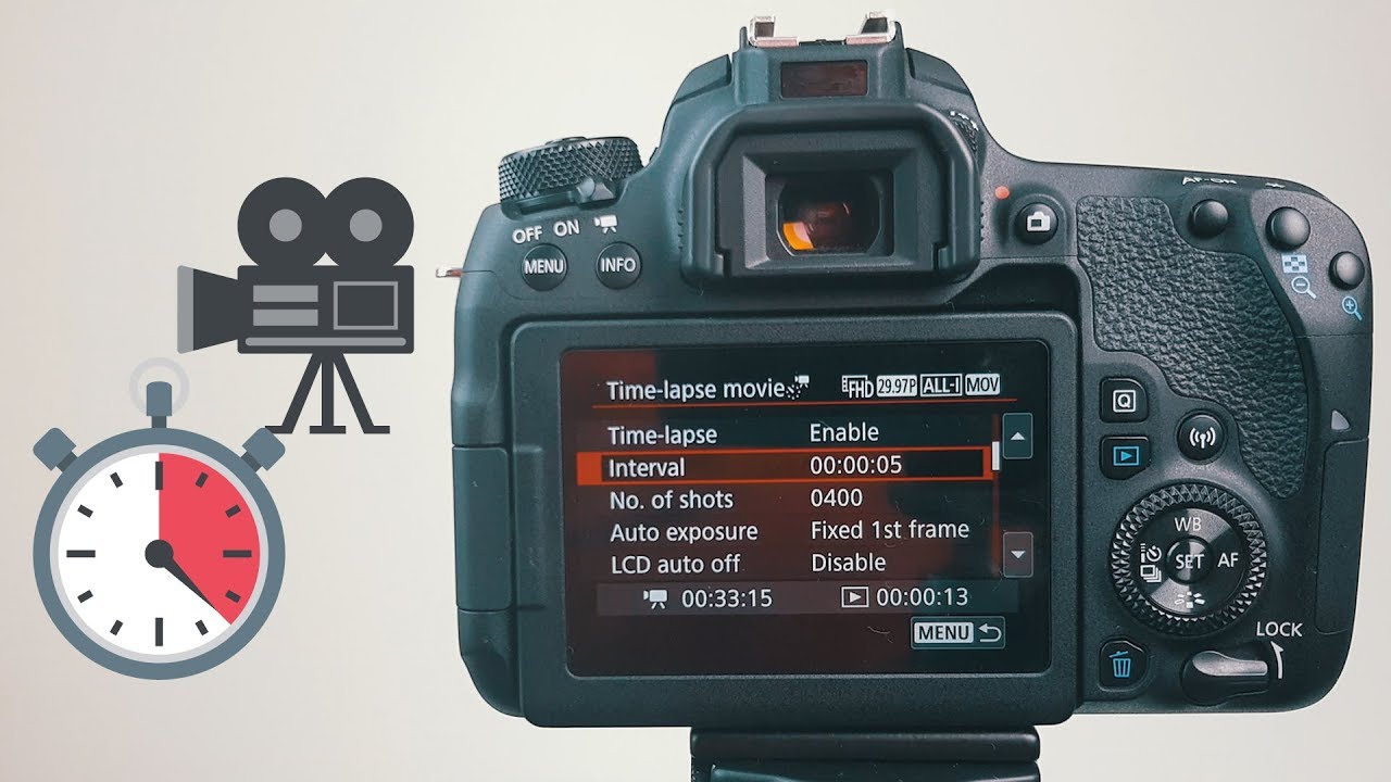 Canon 77D Guide: How To Shoot Time-Lapses 🕚🎥