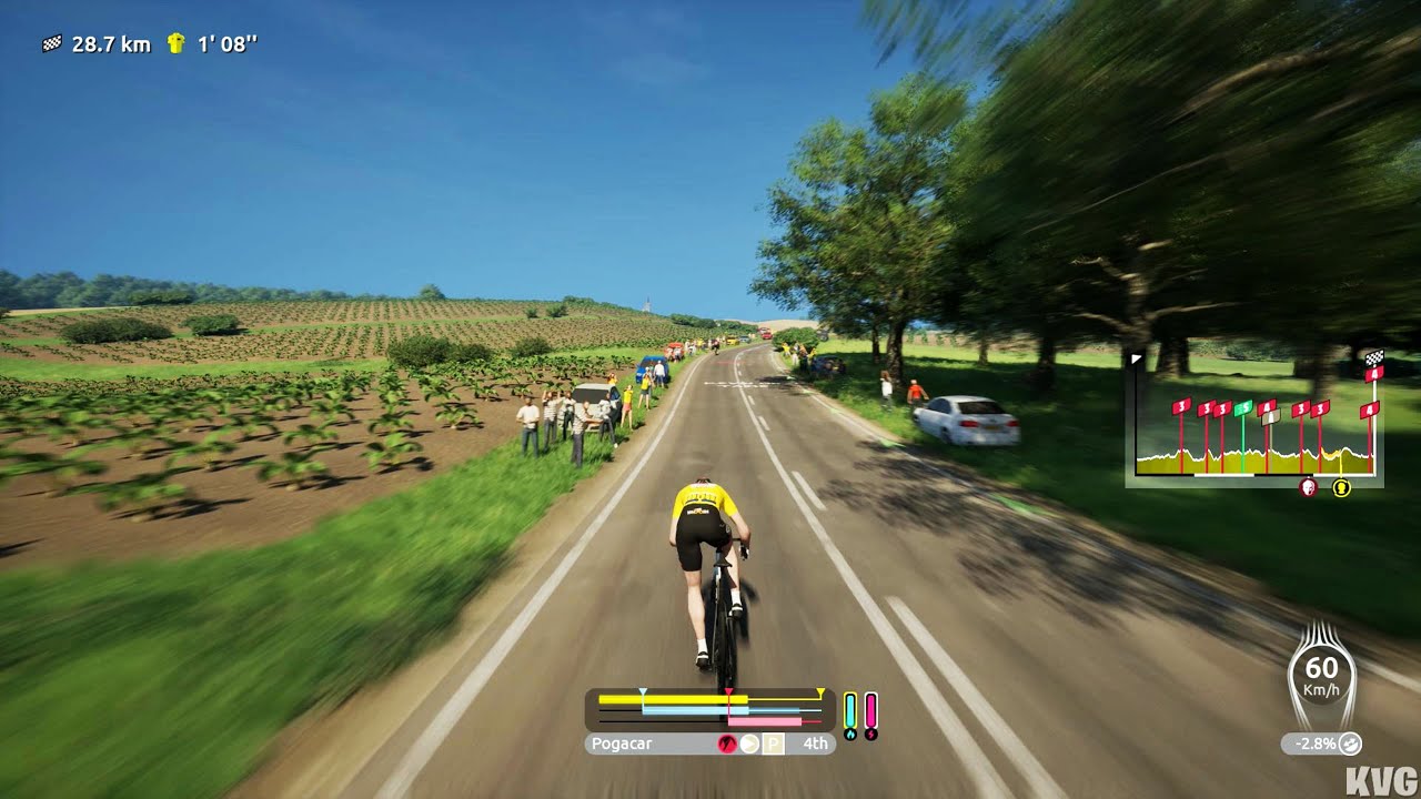 Tour de France 2025 - Bayeux to Vire Normandie - Gameplay (PC UHD) [4K60FPS]