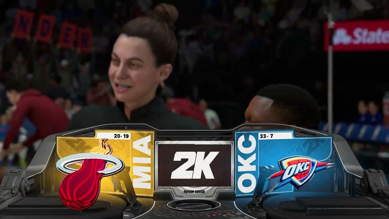 NBA 2K26 (Next Gen) - Miami Heat vs Oklahoma City Thunder