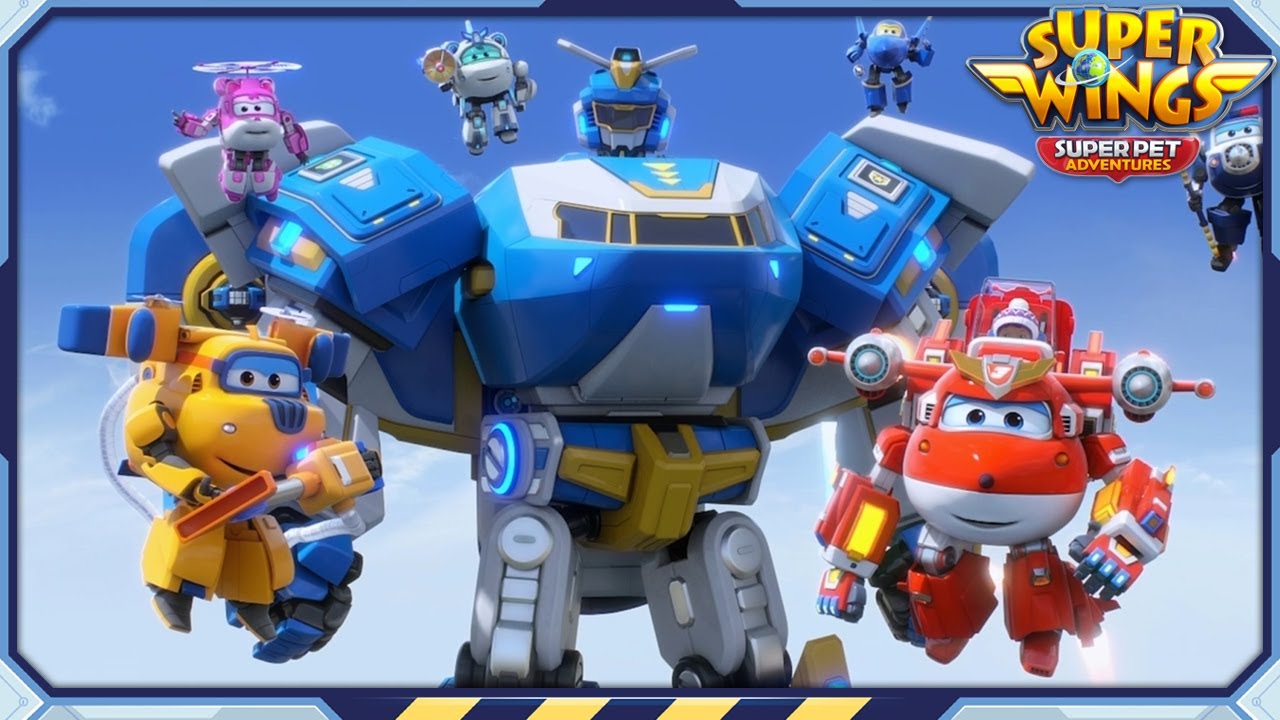 ✈[SUPERWINGS7] Superwings S7 Full Episodes Live | Super Wings Compilation✈