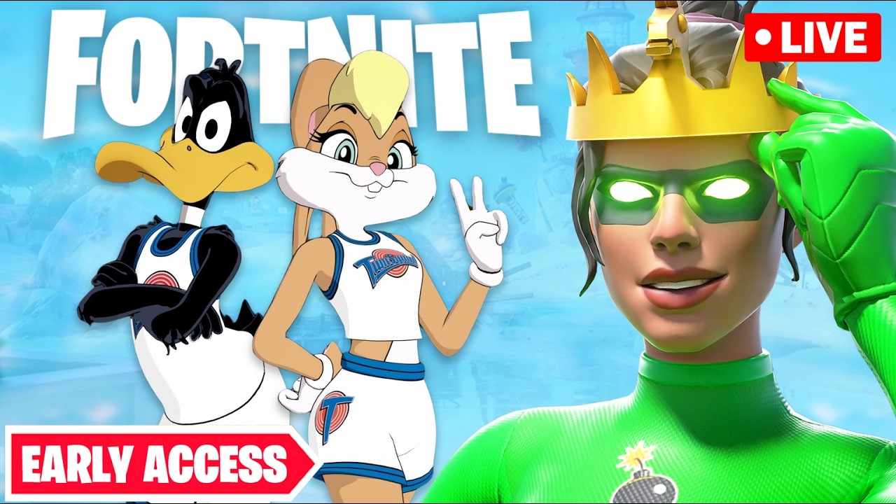 I GOT THE LOONEY TUNES SKINS EARLY!