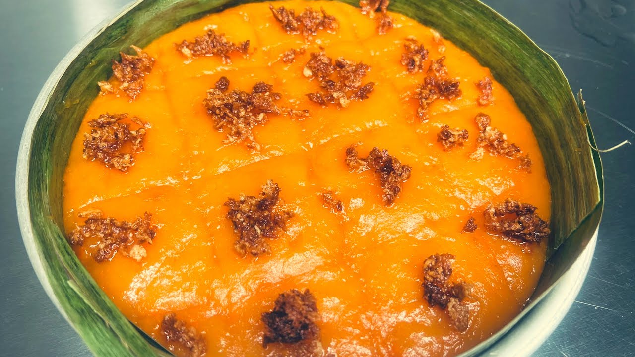 Kalamay Na Kamote - How to Make Kalamay Na Camote, Kamote Recipe