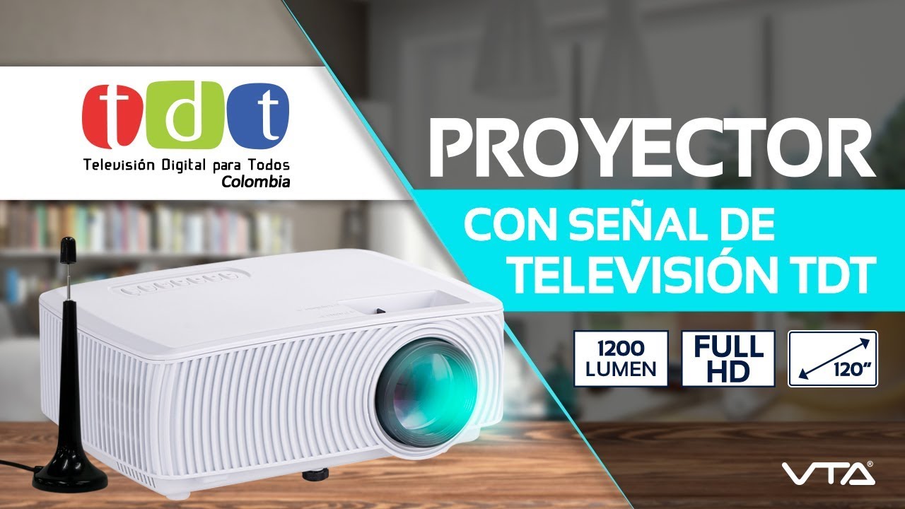 Televisión GRATIS, Full HD y en pantalla grande - PROYECTOR TDT VTA