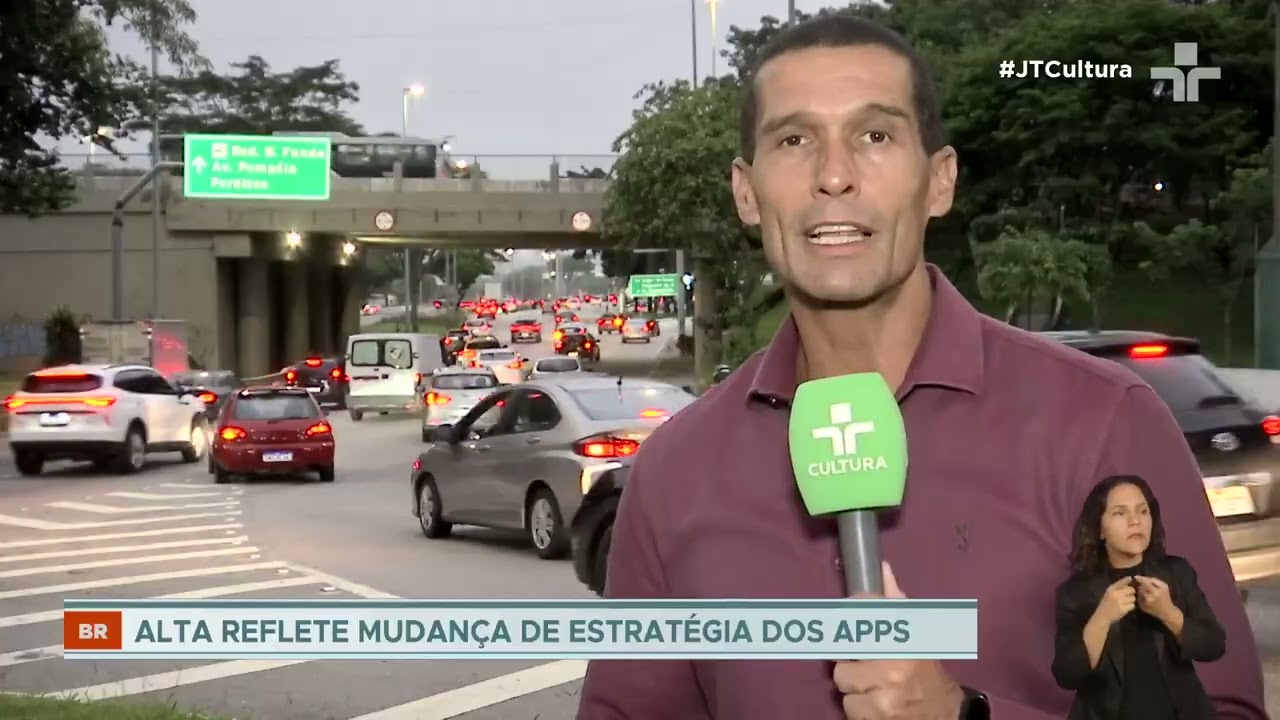 Preço do transporte por aplicativo dispara e sobe 56% em um ano