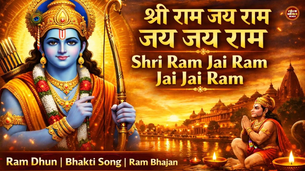 श्री राम जय राम जय जय राम | Shri Ram Jai Ram Jai Jai Ram | Ram Dhun | Bhakti Song | Ram Bhajan 2026