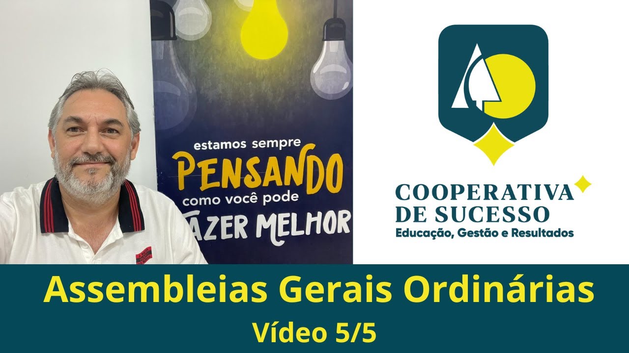 Assembleia Geral Ordinária das Sociedades Cooperativas: ATAS - Obrigatoriedades e Registro na Junta.