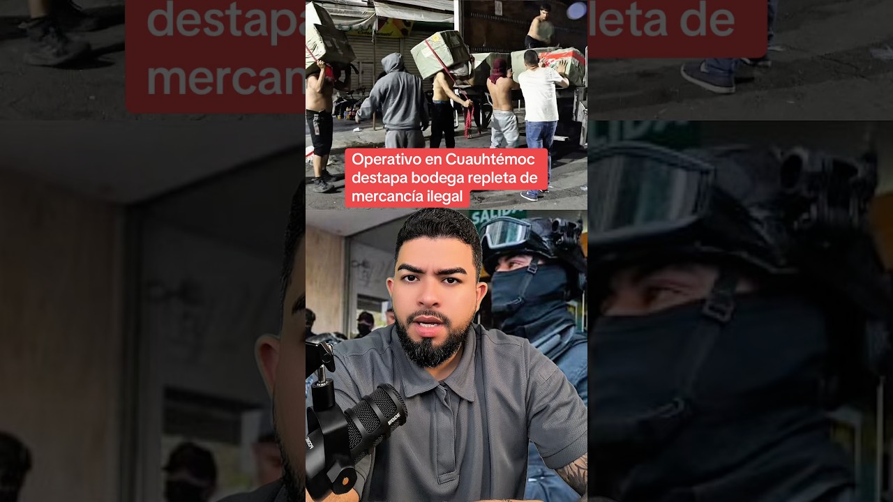 Operativo en cuahtemoc destapa bodega repleta de mercanc&iacute;a ilegal